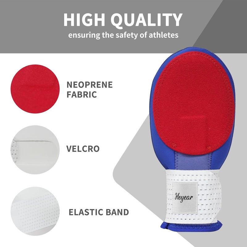 Heyear Baseball Sliding mitt, Sliding Mitt for Youth, Baseball Softball Glove for Hand Protection, Breathable and Durable, Adjustable Elastic Wrist Strap, Ambidextrous Design - Image 2